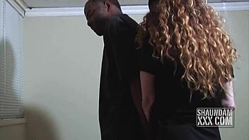 Milf takes on big black cock in teaser video