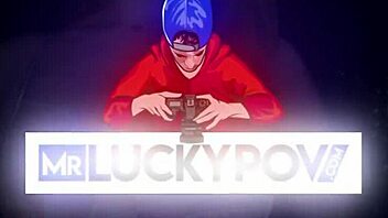 kay lovely's big natural tits bent over