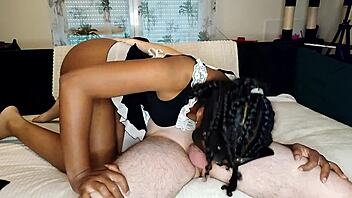 Do you like facefucking and rough doggystyle for the maid?