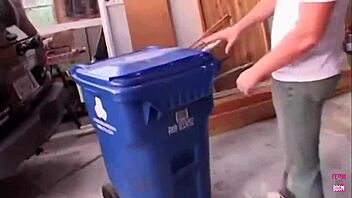 i smashed that slutty babe with two cocks while she stuffed a dildo in her mouf