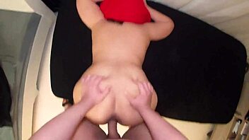 Married lady gets intimate on all fours