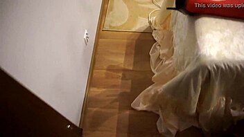 Bora-bora vacation with stockings and pussy play.