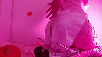 watch teen masturbate wet pussy on halloween with food play