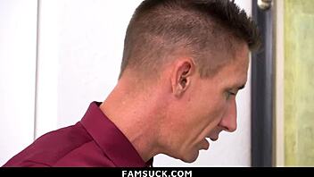 intercepting slutty stepdaughter sucking stepbrother's cock in group hardcore