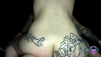 Neon Flamingo Squirts on Huge Black Cock!