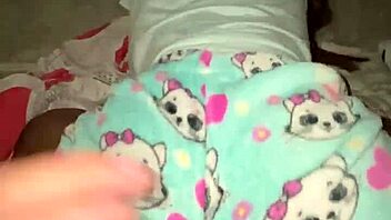 My college friend sneaks in craving some wild action