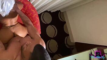 Shanice Luv squirts on big black cock