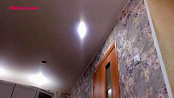 I watch this hot shaved slut masturbating her pussy solo.