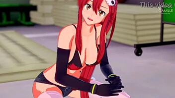 Is Skinny Yoko Littner Horny For Hardcore Sex In Gurren Lagann?