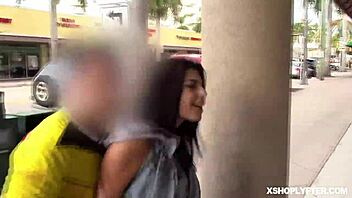 Tattoed teen receives doggystyle fuck ramming her pussy from behind in office, cowgirl facial condom brunette natural tits amateurs