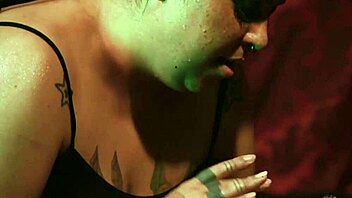 Discovering the submissive side of Mayanna Rodrigues and Chastity Storm in a BDSM tease session