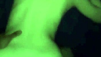 Bent over teen gets ass clapped by black