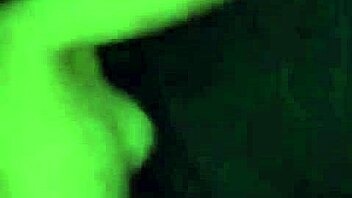 Bent over teen gets ass clapped by black