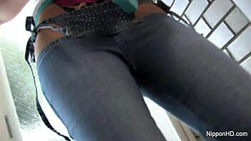 Asian teen 18+ remote vibrator and bj