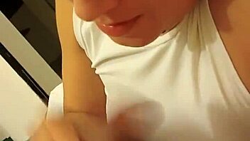 Amateur Tries To Get Cum