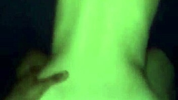 Bent over teen gets ass clapped by black