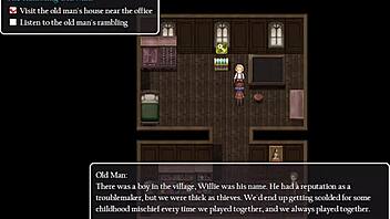 Detective Girl Stops Hot Blonde Thief in Museum.