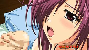 Cartoon siblings caught in steamy Hentai encounter with big boobs and creampie