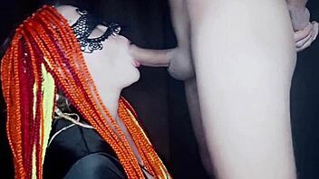 gentle blowjob ends with cum in mouth