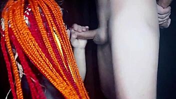 gentle blowjob ends with cum in mouth