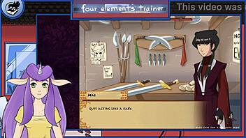 Avatar Hentai Trainer Fucks With Big And Small Tits