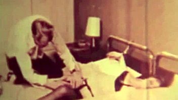 Retro London BDSM featuring rope bondage and hairy pussy in the swinging sixties