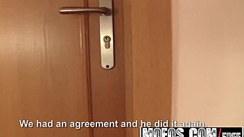 pervs on patrol - gorgeous brunette rides her voyeur starring arian joy