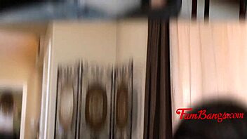 Teen Step Sister Caught In Garage