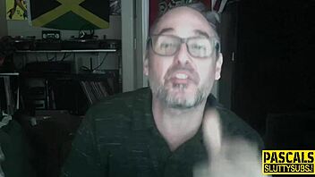 Busty Whore Bound in Bondage Throats Dick Deep