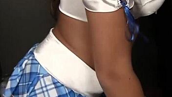 sexy latina jynx maze sucks cock through glory hole in steamy oral scene