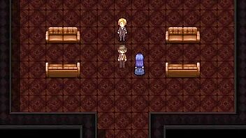 Detective Girl Stops Hot Blonde Thief in Museum.