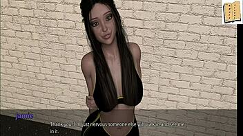 Cartoon porn game with John Johnson and friends
