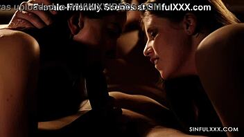 Welcoming neighbors with creampie threesome by SinfulXXX