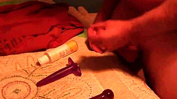 This is my first time trying anal masturbation, and it's getting intense as I finger my ass.