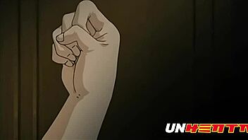 step sister and brother caught in wild hentai action