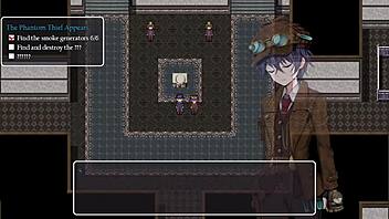 Detective Girl Stops Hot Blonde Thief in Museum.