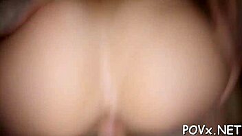 Teen feels intense pleasure in rough japanese porn video.