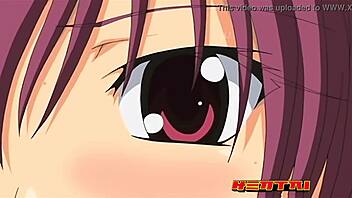 step sister and brother caught in wild hentai action