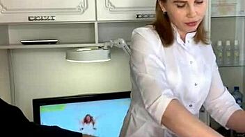 Sugarnadya expertly depilates a pierced penis in close-up reality action