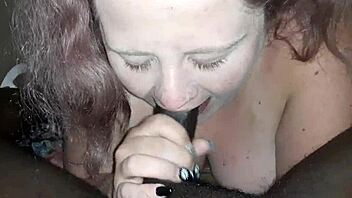 Danni from next door loves sucking sucking my dick