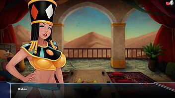 Goddess gives tit job in dragon ball divine adventure part 43?