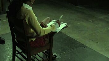 ebony sub tied up and toyed by maledom in bdsm session