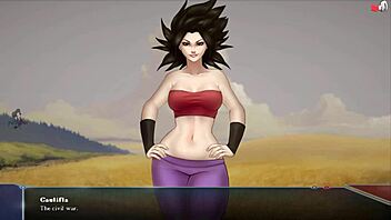 Goddess gives tit job in dragon ball divine adventure part 43?