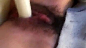 Japanese Girl Masturbates With Squirting Close-Up