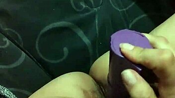 Feeling The Intense Pleasure As She Masturbates To A Juicy Climax