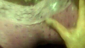 Black guy fucks panties on fake pussy