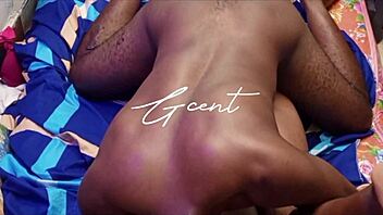 Passionate deep missionary sex with wet pussy