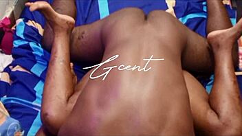 Passionate deep missionary sex with wet pussy