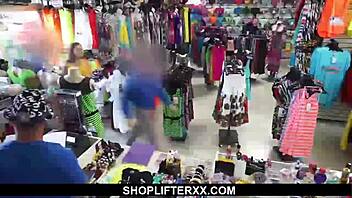 Sweet teen Hayden Hennessy avoids prison by trading wild sex in shop