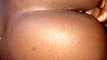 Ebony stepdaughter fucks elder in room